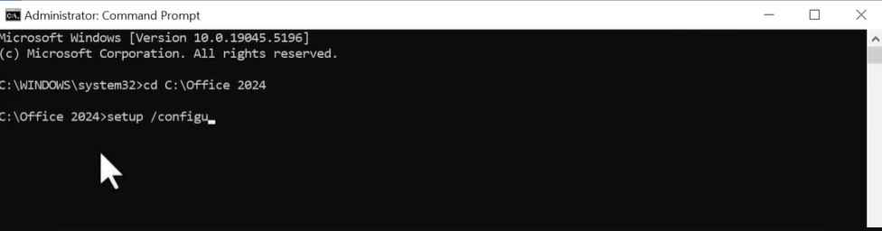 Command Prompt Install
