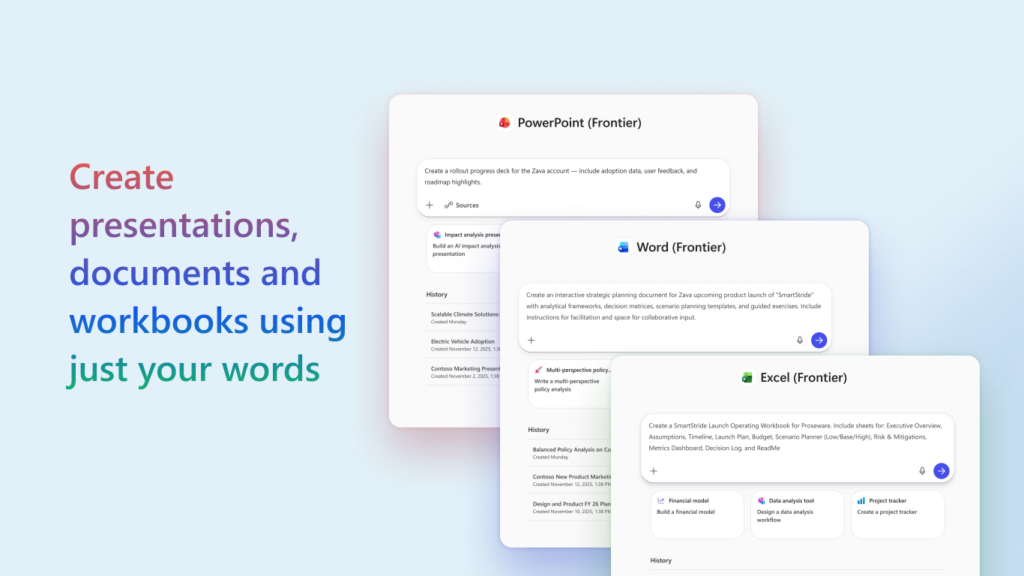 Microsoft Agent Powered AI