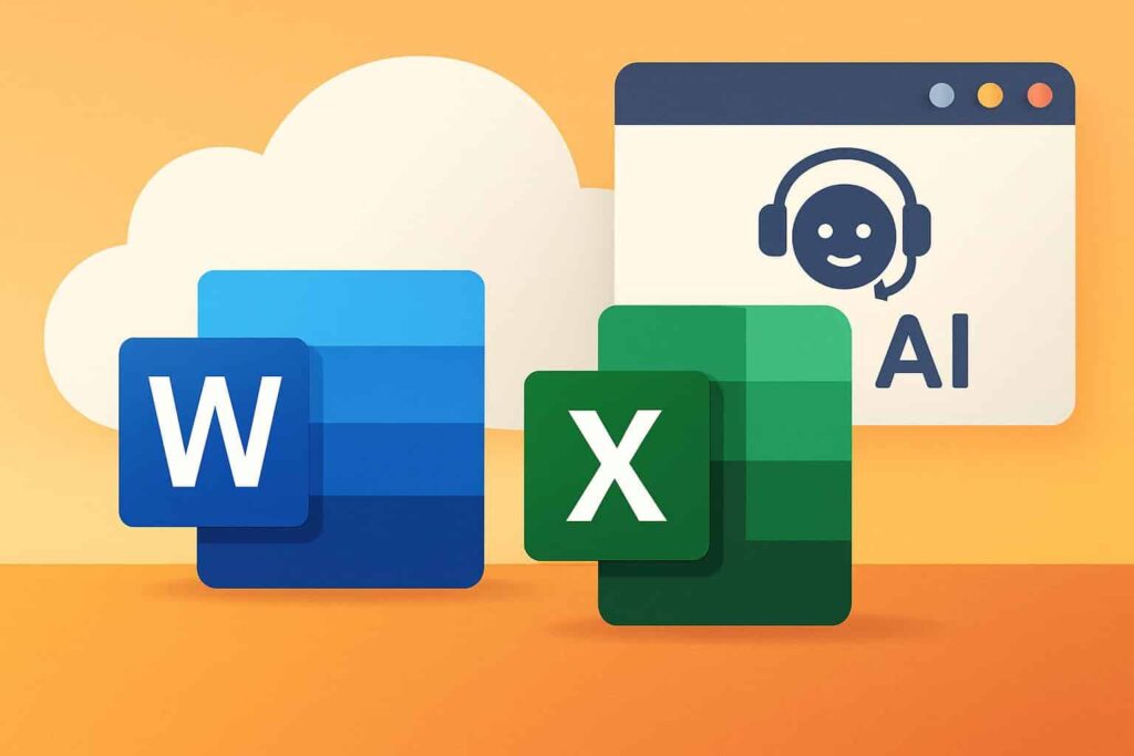 Microsoft agent-powered AI to Excel Word and PowerPoint - NodeKeys