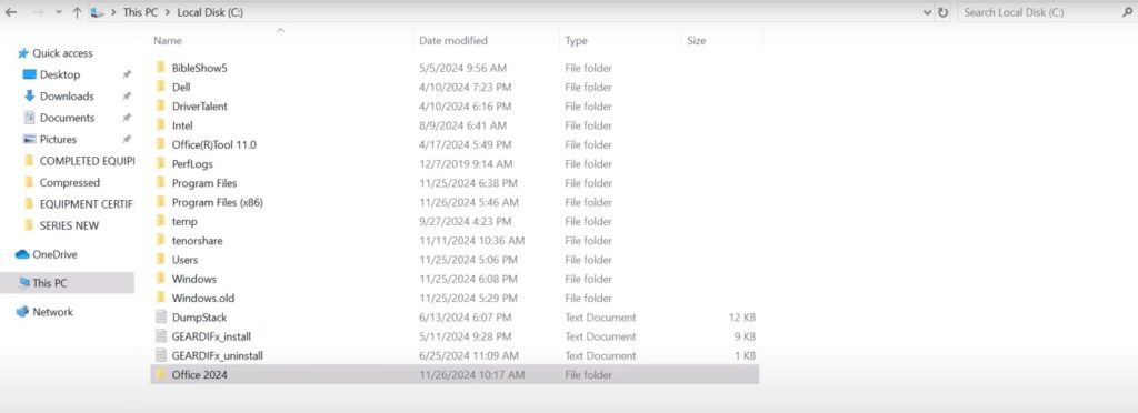 Office Files Path