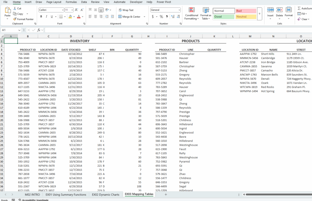 Calculations and Reports-nodekeys