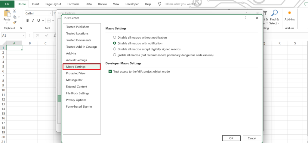 Macro Settings - NodeKeys