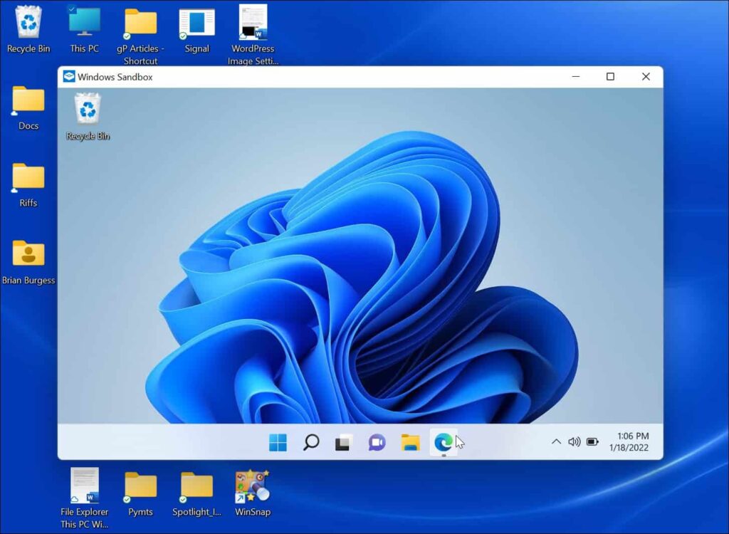 Windows Sandbox