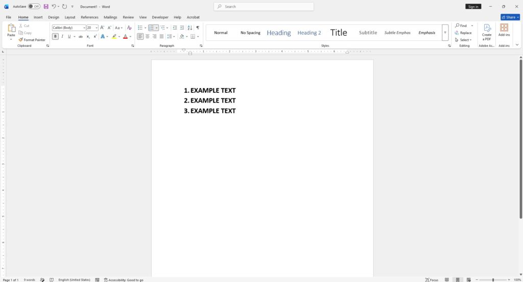 paragraph-numbering-word-img